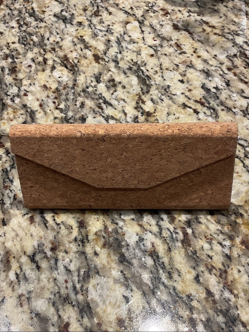 Cork eyeglass case